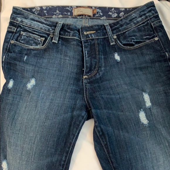 Paige Skyline Drive Classic Rise 14" Skinny - Picture 1 of 5